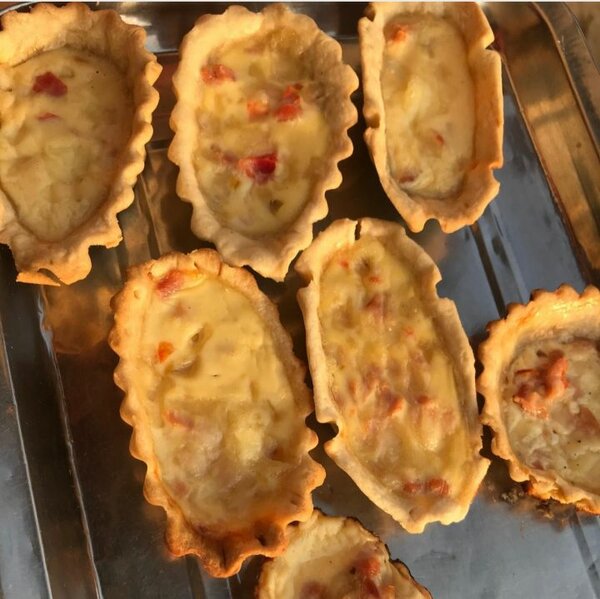 Mini quiches jambon / viande