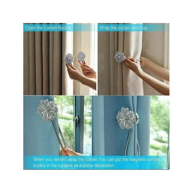 Embrasse Magnetic en Argent