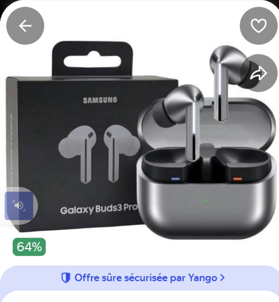 Écouteurs Galaxy Buds3 Pro