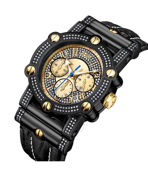 JBW Men's 10 YEAR Anniversary Phantom Diamond & Chronograph