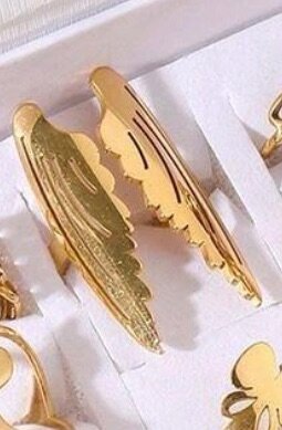 Bague en or tendance