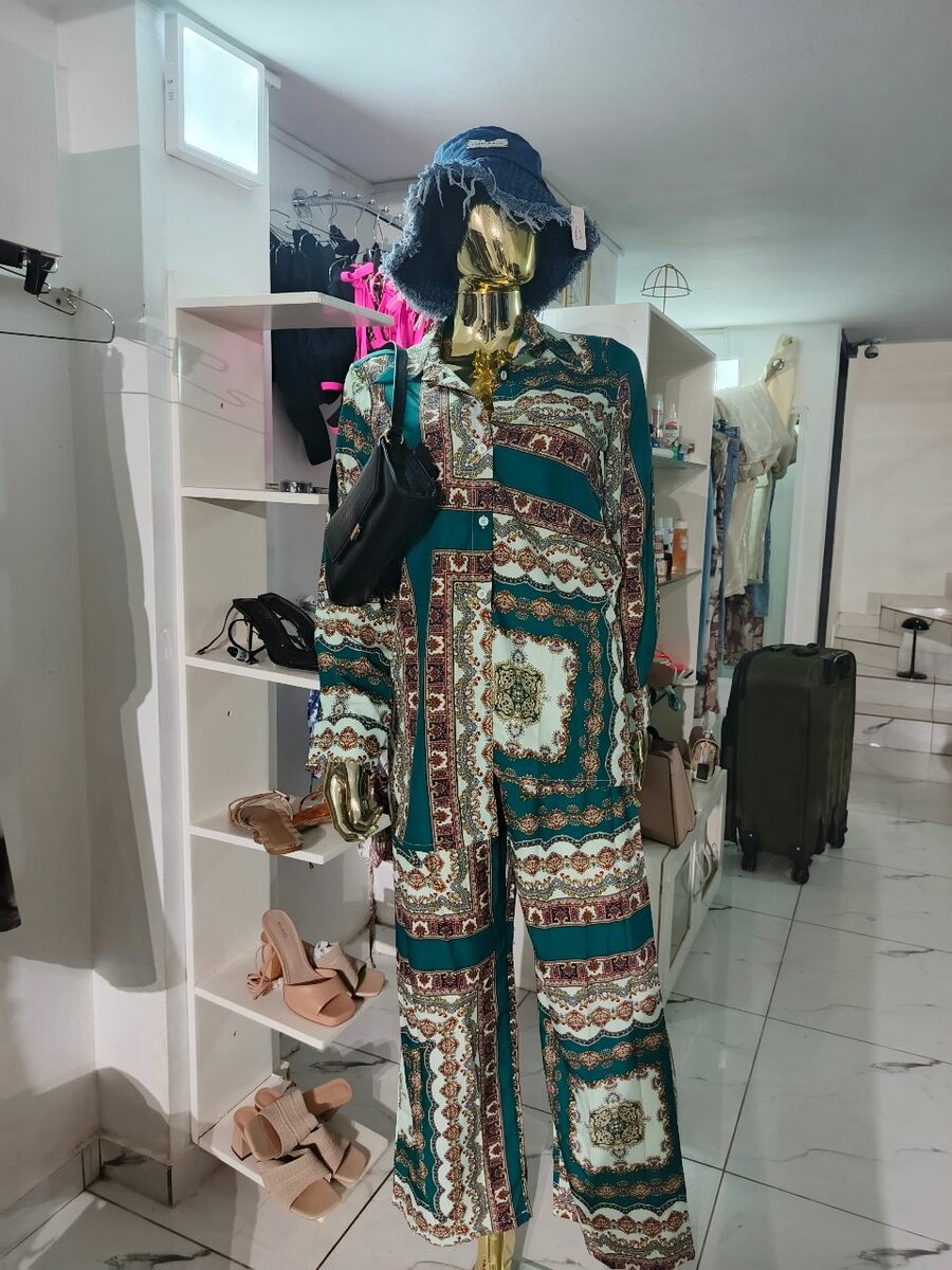 Ensemble féminin floral