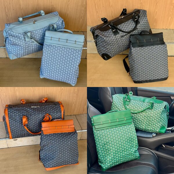 Branded traveling and backpack bag