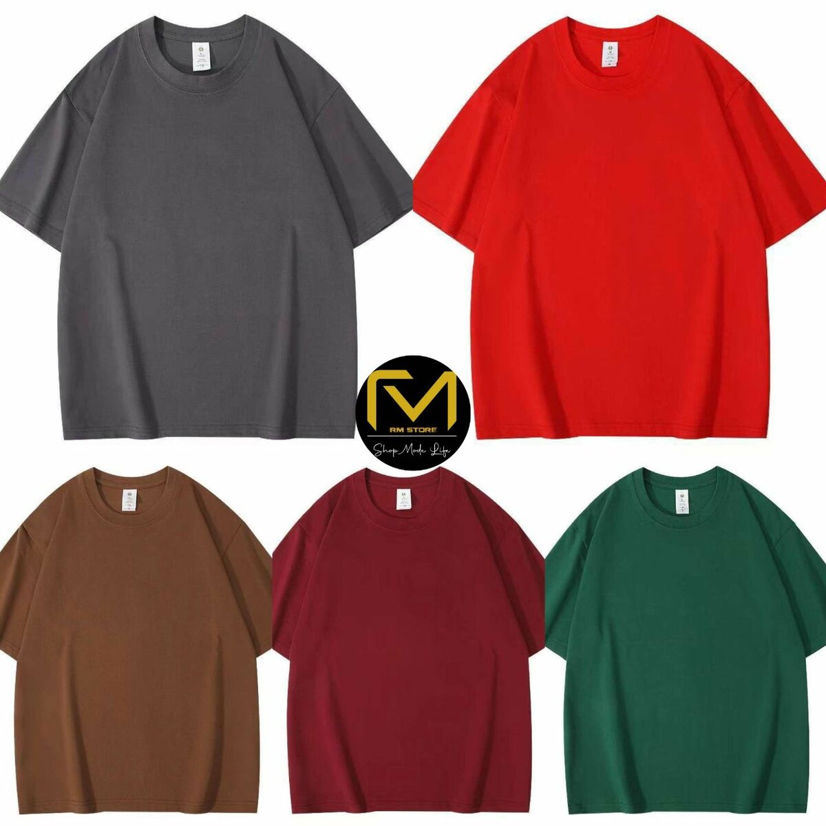 T-SHIRT NEUTRE EN COTON