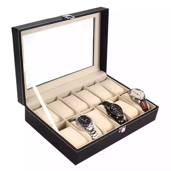 Boîte de rangement pour montre luxe