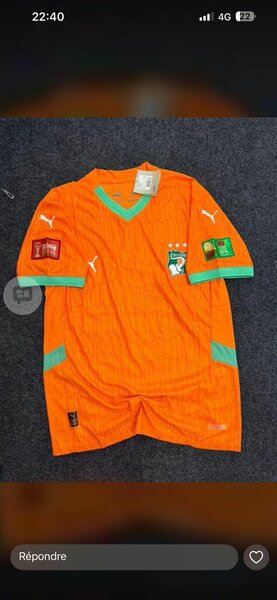 Maillot de football Côte d'Ivoire