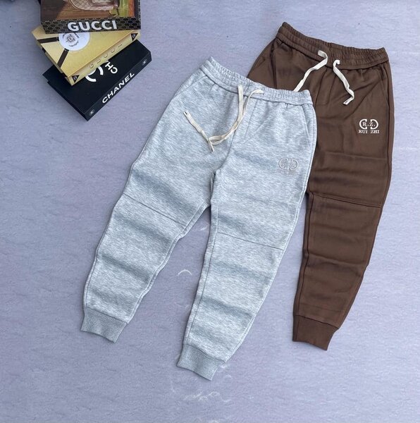 sweatpants made of thick cotton