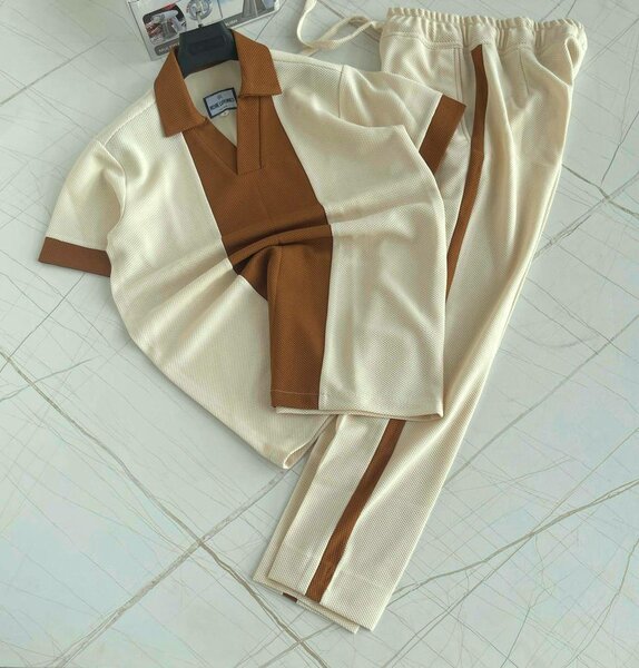 Top and trouser for men