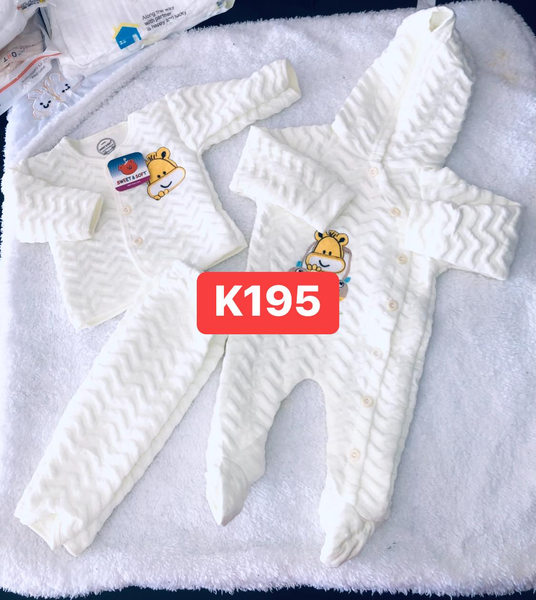White set for newborn babies