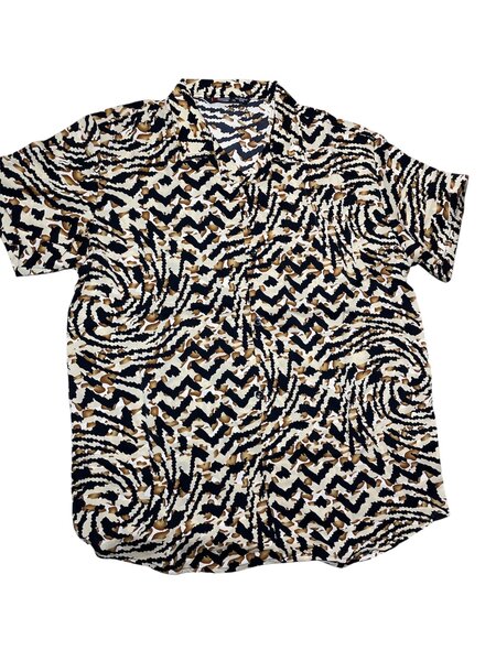 Chemise imprimée décontractée