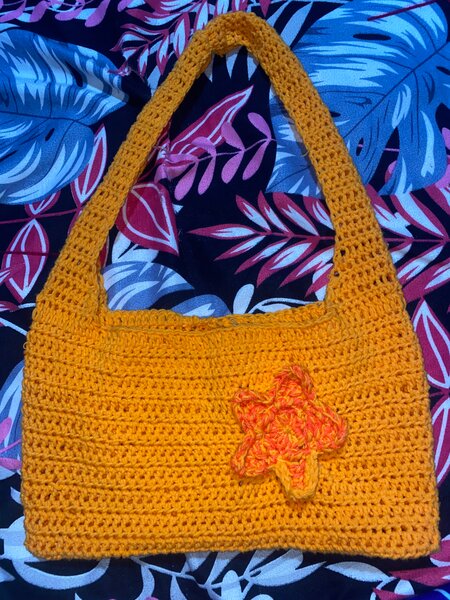 Sac à main en crochet