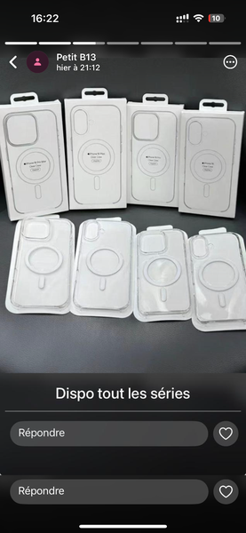 Coques MagSafe iPhone