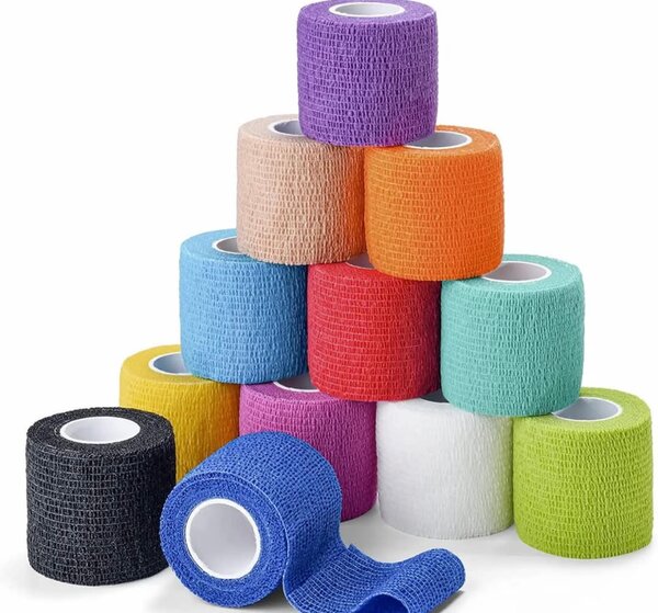 Bandes élastiques colorées