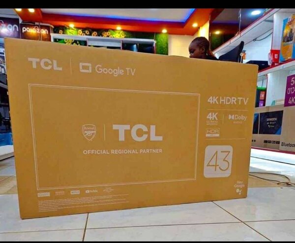 TCL TV TCL 43 POUCE Android TV Smart LED TV USB , HDMI, BLUE