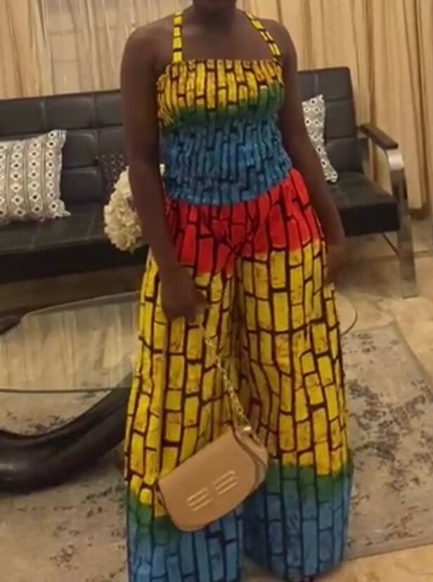 Combinaison colorée pour femmes