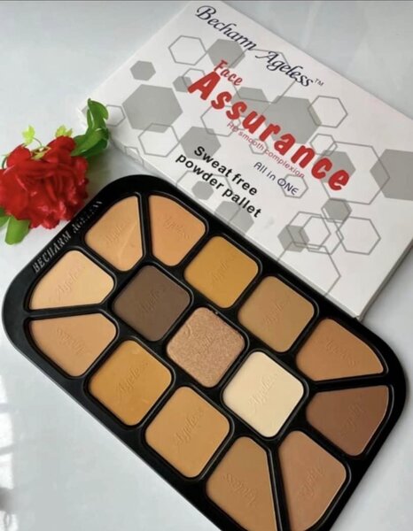 Palette de maquillage anti-transpiration