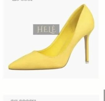Escarpins Jaunes Élégants