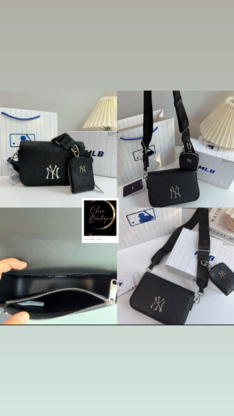 Sac bandoulière noir MLB