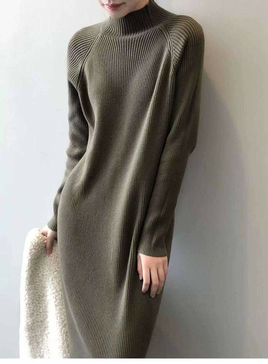 Свитер платье