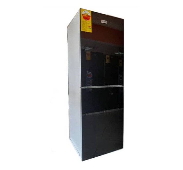 229 litres - ME-338 Combi Fridge - Black
