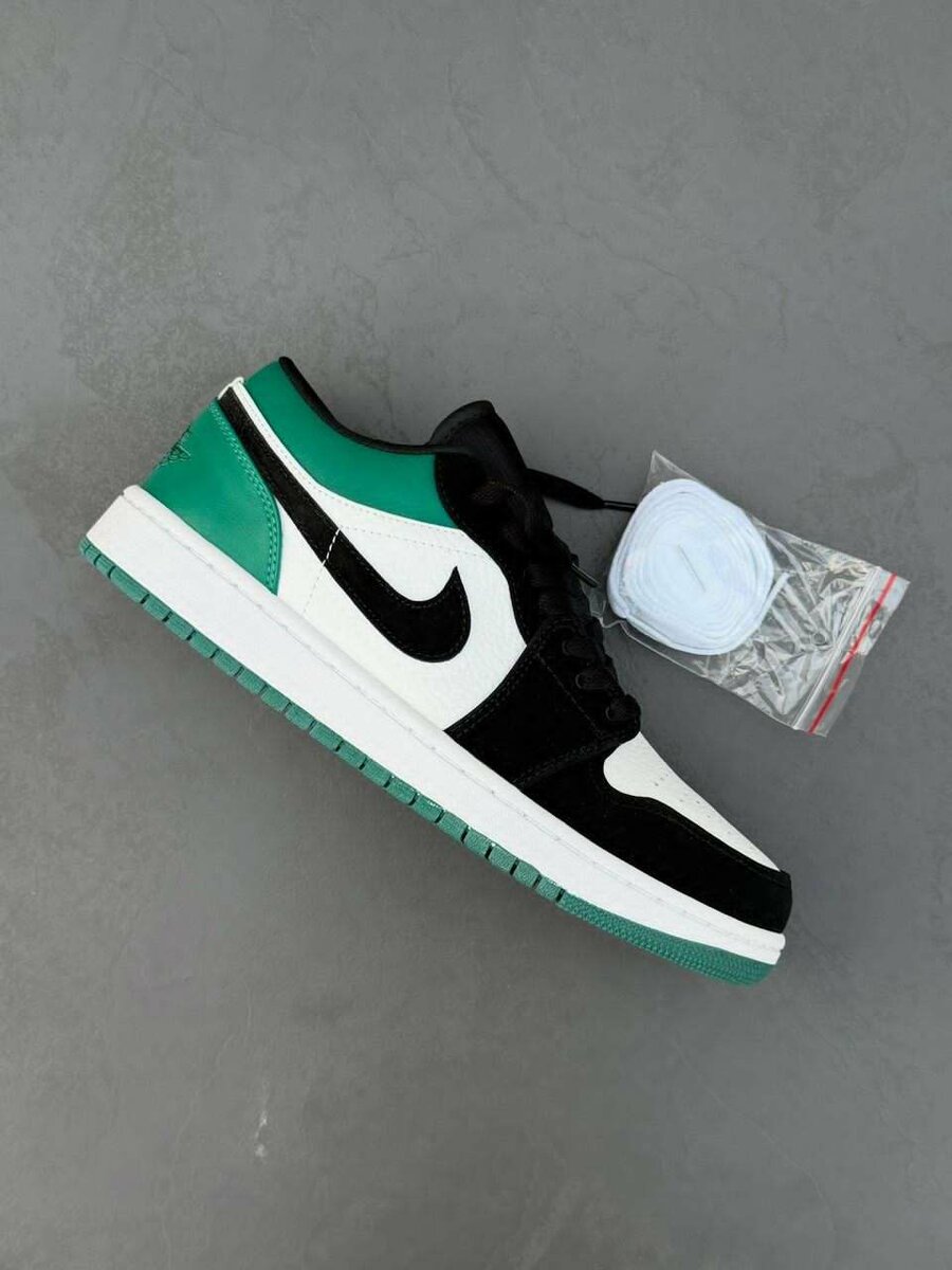 Baskets Unisex Noir Vert