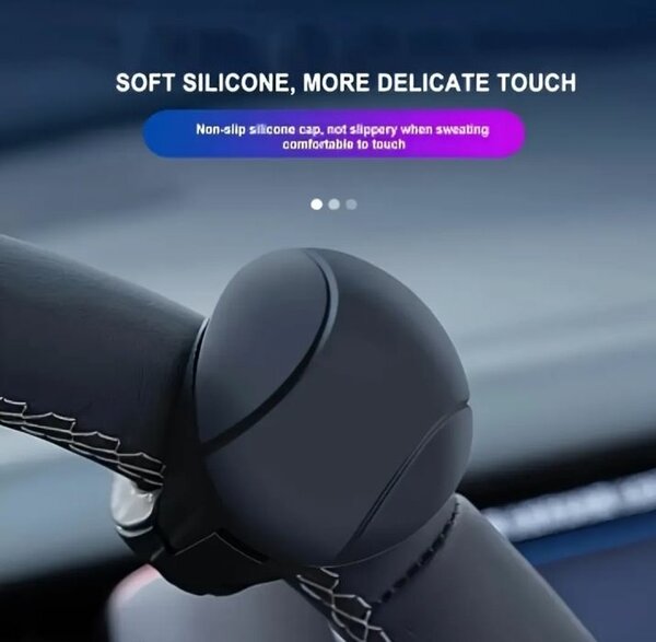 Waterproof Plastic Car Steering Wheel Spinner Knob