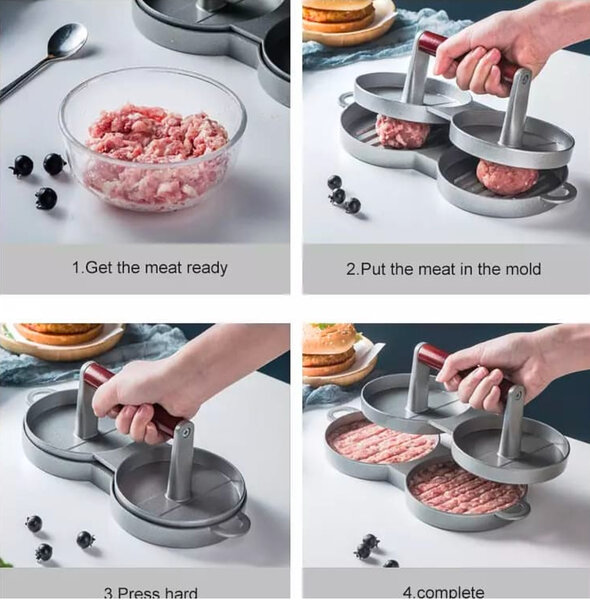 Presse Double à Burger