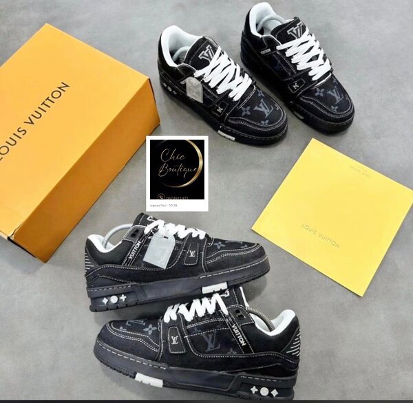 Sneakers Louis Vuitton noirs