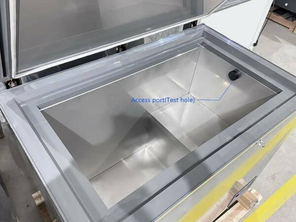 Congélateur basse température en acier inoxydable