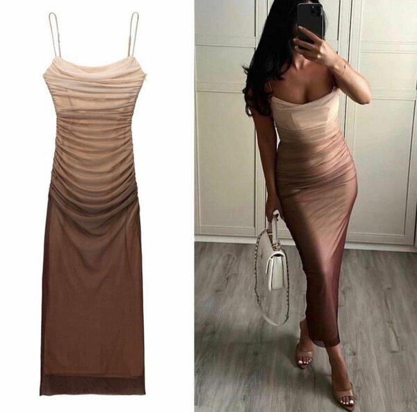 Robe Midi Évasée Élégante