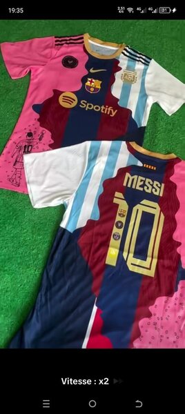 Maillot de Football Messi Collector