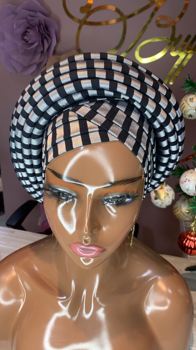 Adjustable Unique Auto Gele