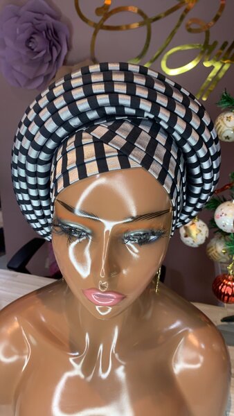 Adjustable Unique Auto Gele
