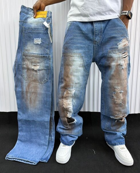 Jeans déchirés homme décontractés