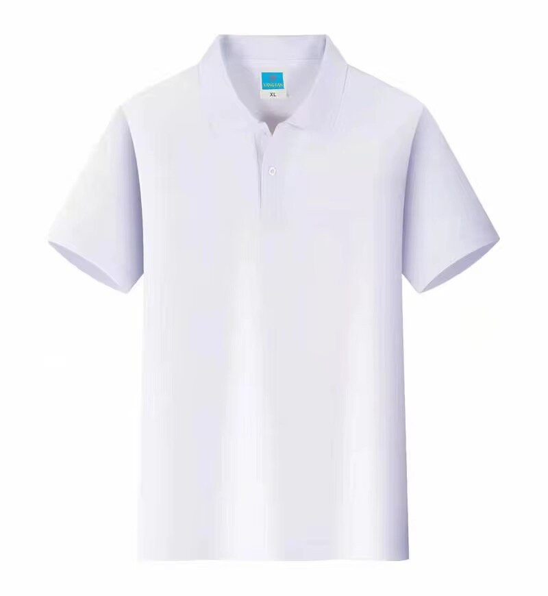 Polo homme blanc et vert