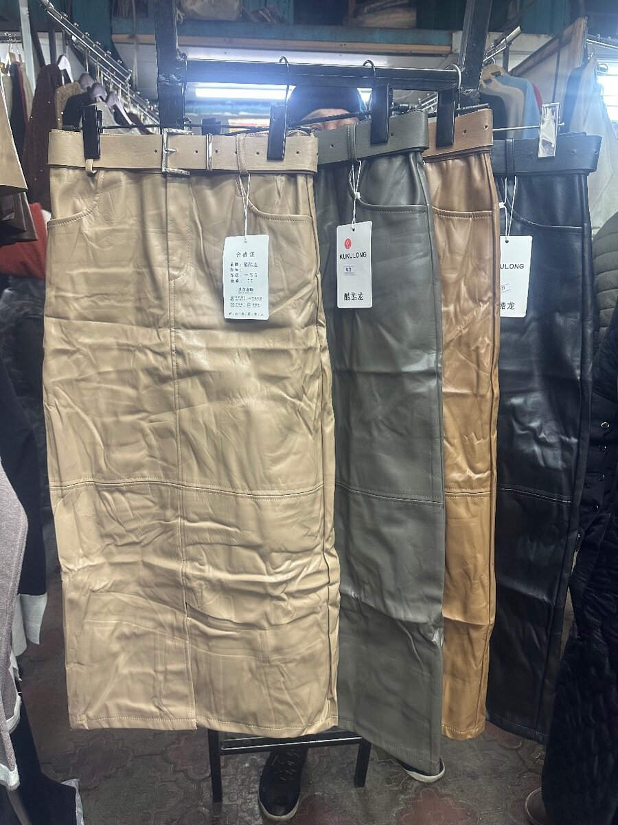 Кожаные юбки, 3 модель