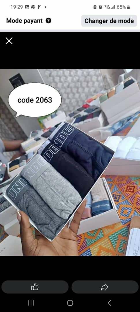 Boxers en coton confort XL