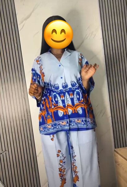 Pyjama Femme Imprimé Élégant
