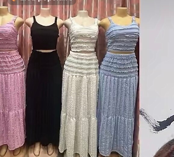 Ensemble estival jupe et haut