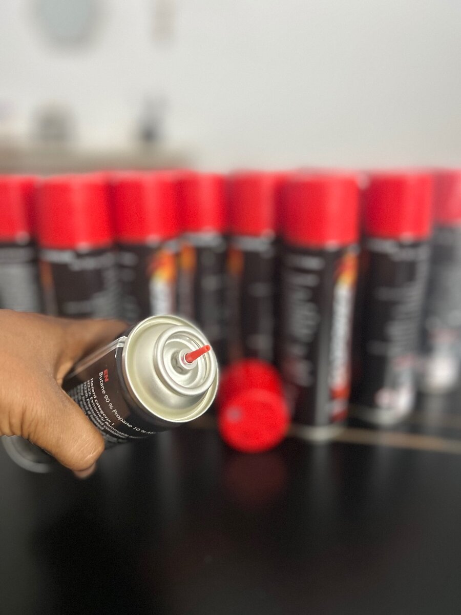 Recharge butane chalumeau