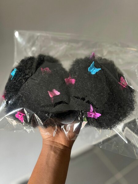 Postiches ponpon enfants