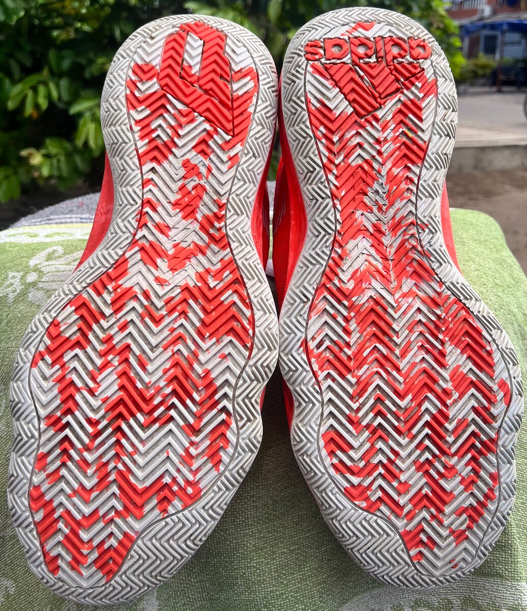 *adidasDame 6 Shoes - Orange*