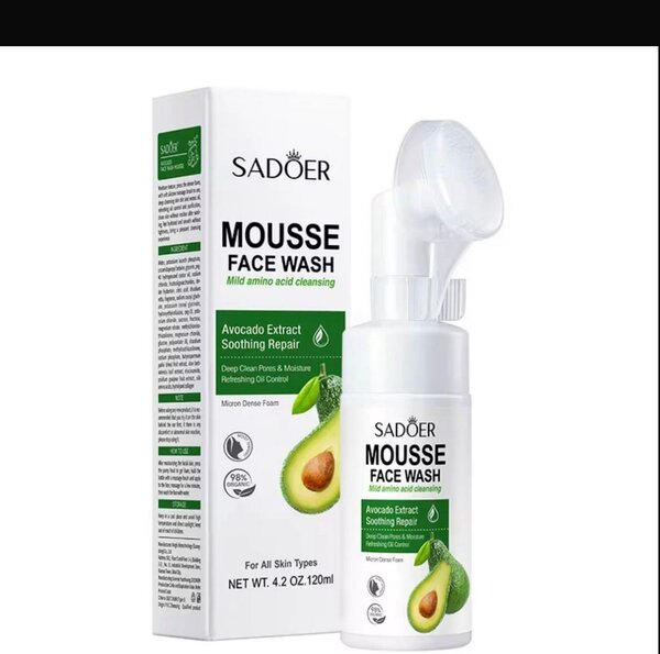 Mousse Nettoyant Visage Avocat