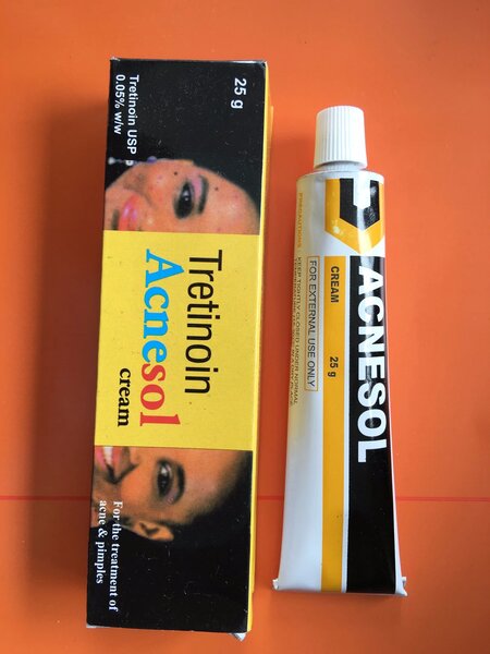 Tretinoin acnesol cream