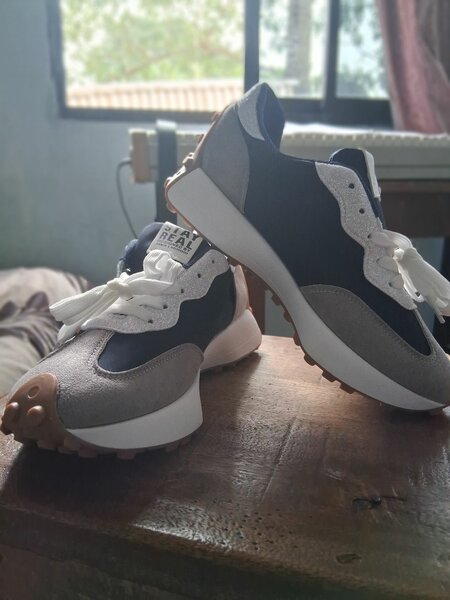 Chaussures homme Nike bleu et gris