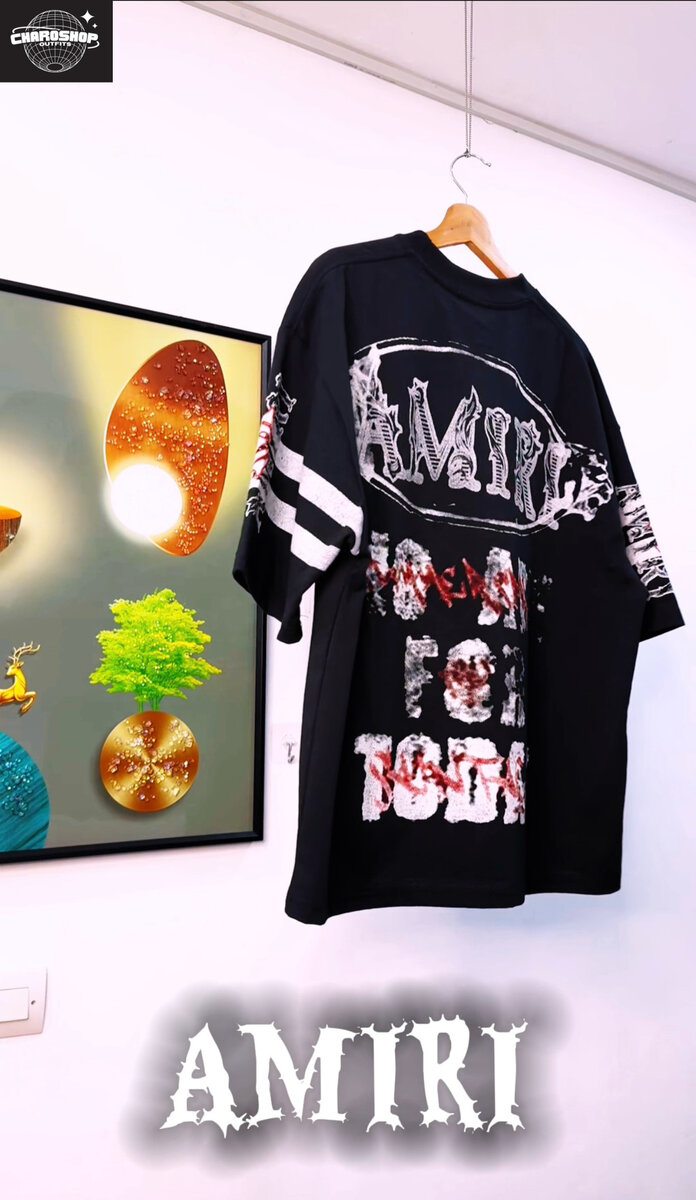 T-shirt oversize graphique