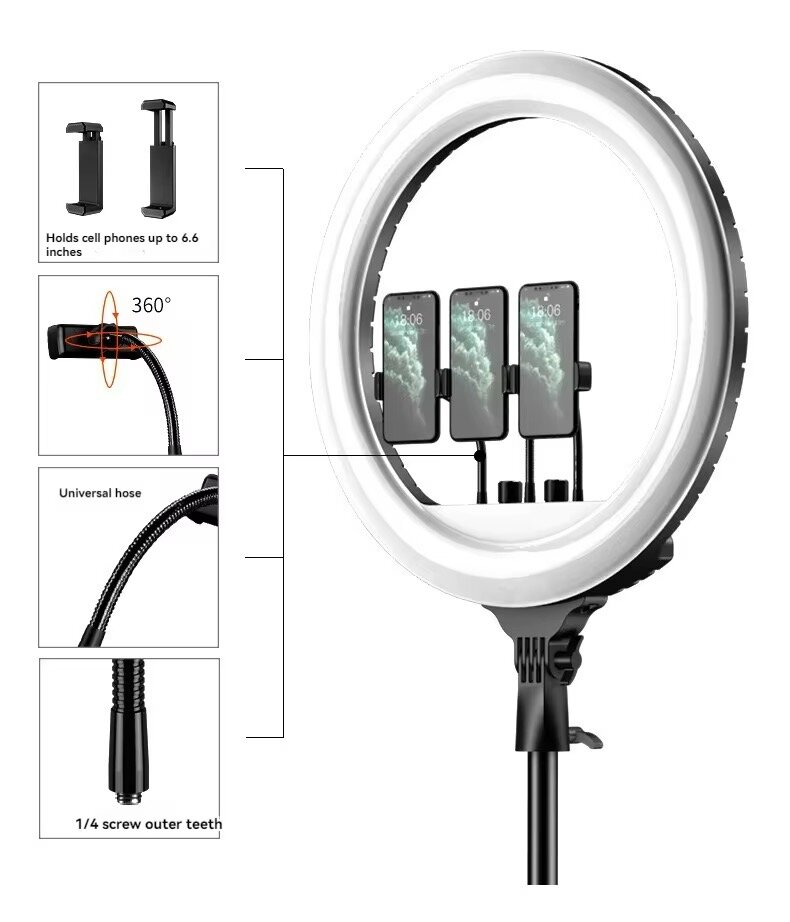 14 pouce 3 support+ trépied