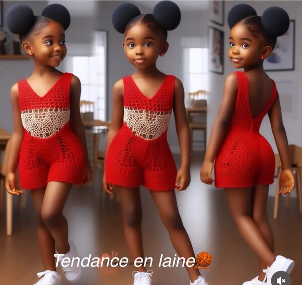 Ensemble Crochet Enfant Mode