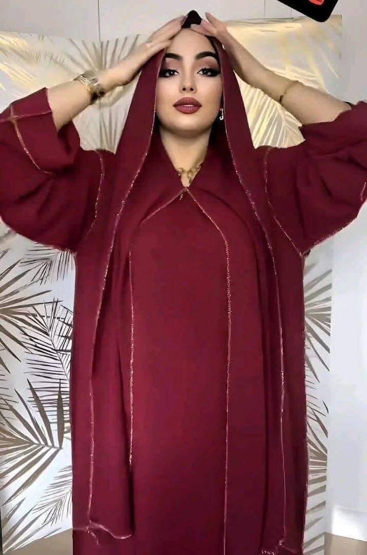 Abaya femme luxe soyeuse