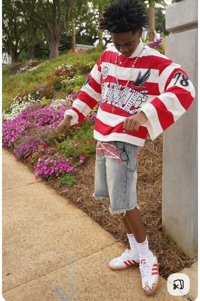 Sweat à Rayures Vintage